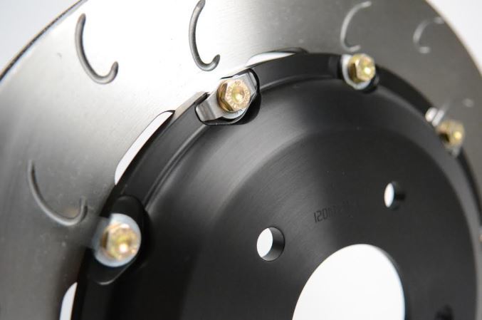 Essex Designed AP Racing 2-piece Competition J Hook Discs